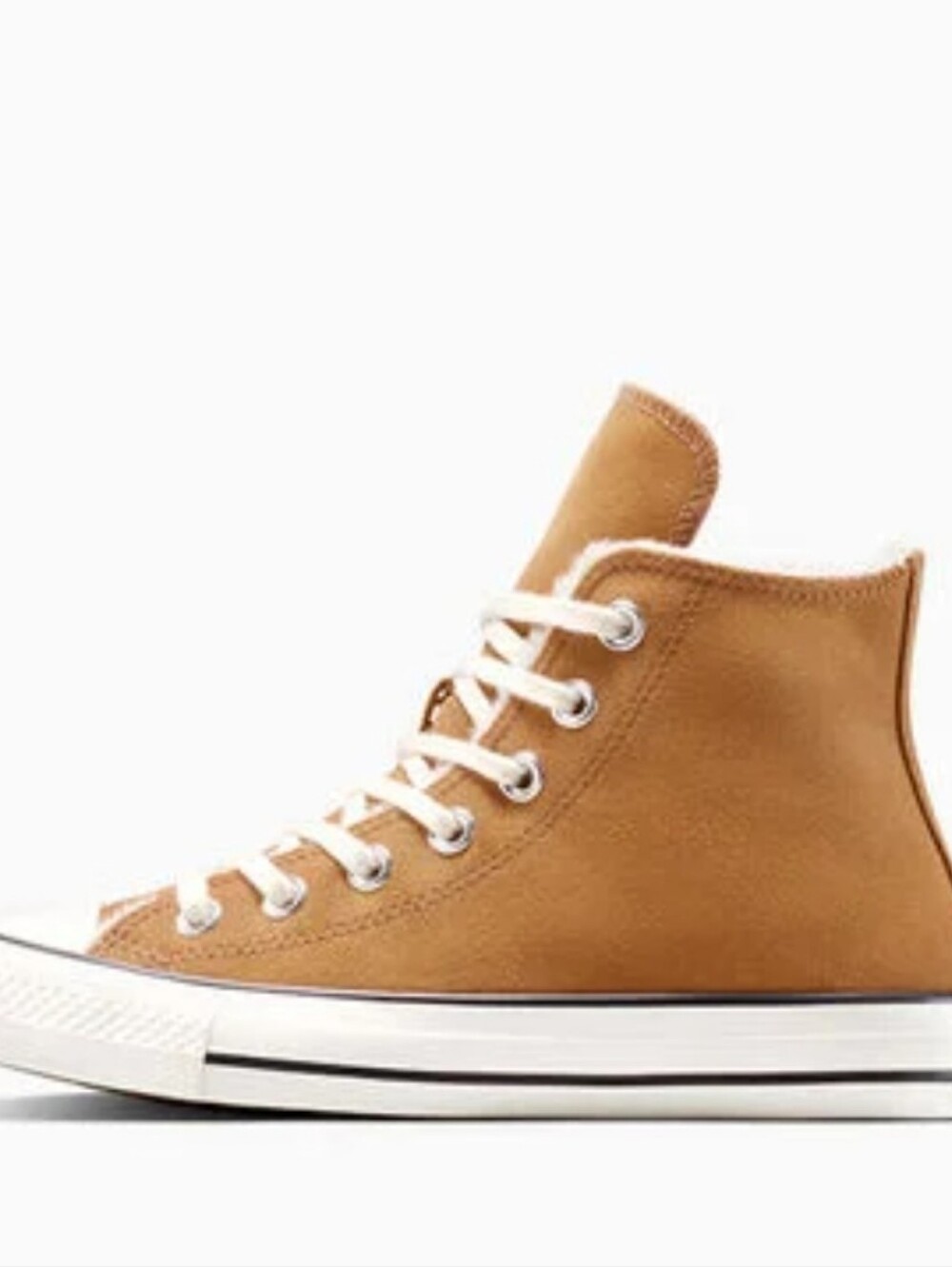 Converse Chuck Taylor All Star Cozy Suede Sneakers- Gingersnap/Egret - Picture 6 of 16